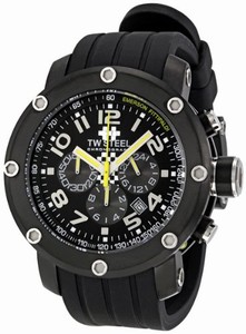 Tw Steel Quartz Chronograph Date 45mm Emerson Fittipaldi Edition Watch #TW609 (Men Watch)