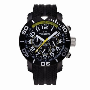 Tw Steel Quartz Chronograph Date 45mm Grandeur Diver Watch #TW74 (Men Watch)