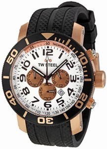 Tw Steel Quartz Chronograph Date 48mm Grandeur Diver Watch #TW77 (Men Watch)