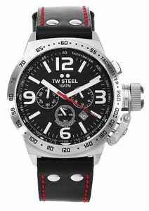 Tw Steel Quartz Chronograph Date 45mm Canteen Watch #TW78 (Men Watch)