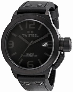 Tw Steel Quartz Date 45mm Canteen Watch #TW844 (Men Watch)