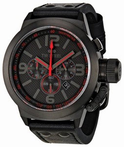 Tw Steel Quartz Chronograph Date 45mm Canteen Watch #TW902 (Men Watch)