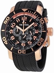 Tw Steel Quartz Chronograph Date 48mm Grandeur Diver Watch #TW92 (Men Watch)