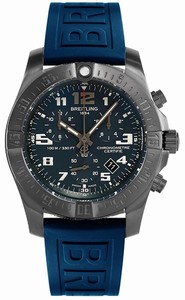 Breitling Swiss automatic Dial color Blue Watch # V7333010/C939-158S (Men Watch)