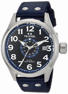 TW Steel Quartz Dial Colour Black Watch # VS32 (Men Watch)