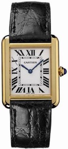 Cartier Quartz 18ct Yellow Gold Watch #W1018855 (Watch)