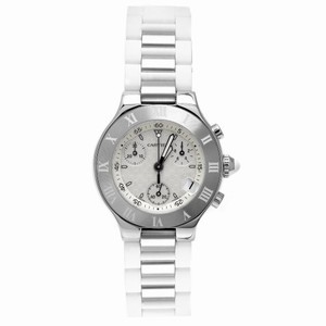 Cartier Swiss Quartz Stainless Steel Watch #W10197U2 (Watch)