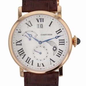 Cartier Automatic Dial color Silvered GuillochÃ?Â© Watch # W1556240 (Men Watch)