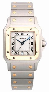 Cartier Swiss Quartz Steel And 18ct Gold Watch #W20011C4 (Watch)