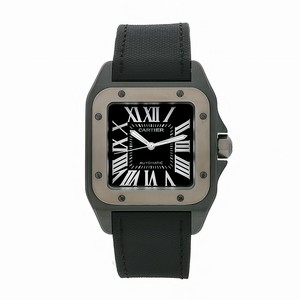 Cartier Swiss Automatic Dial Color Black Watch #W2020010 (Men Watch)