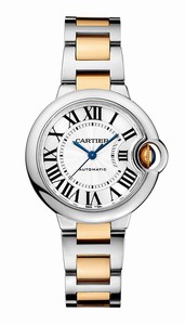 Cartier Automatic Dial Color Silver Watch #W2BB0002 (Women Watch)