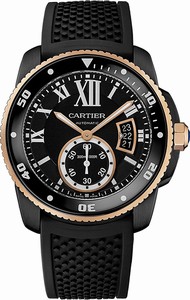 Cartier Swiss automatic Dial color Black Watch # W2CA0004 (Men Watch)