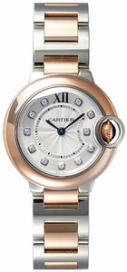 Cartier Swiss automatic Dial color Silver Watch # W3BB0005 (Men Watch)