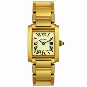 Cartier Swiss Quartz Dial Color Beige Watch #W50002N2 (Women Watch)