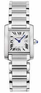 Cartier Silver Dial Automatic Self Winding Watch #W51011Q3 (Women Watch)