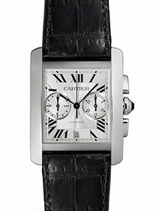 Cartier Swiss automatic Dial color Silver Watch # W5330007 (Men Watch)