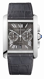 Cartier Swiss automatic Dial color Grey Watch # W5330008 (Men Watch)