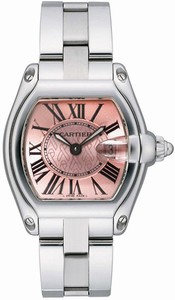 Cartier Swiss quartz Dial color Pink Watch # W62017V3-PR (Women Watch)