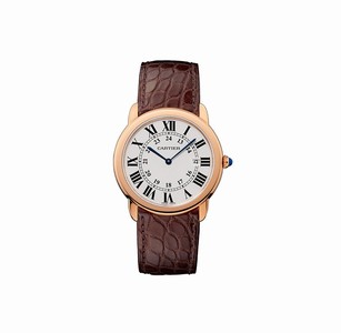 Cartier Swiss quartz Dial color Silver Watch # W6701008 (Men Watch)