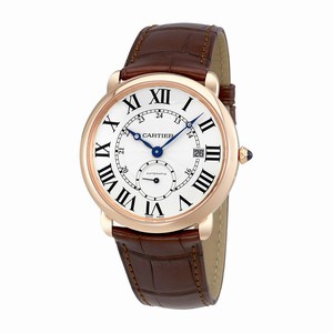 Cartier Automatic Dial Color Silver Grained Watch #W6801005 (Men Watch)