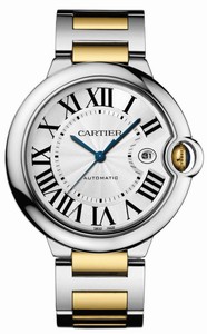 Cartier Automatic Stainless Steel Date Watch #W69009Z3 (Men Watch)