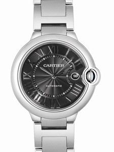 Cartier Swiss Automatic Dial Color Black Watch #W6920042 (Men Watch)