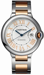 Cartier Swiss automatic Dial color Silver Watch # W6920095 (Men Watch)