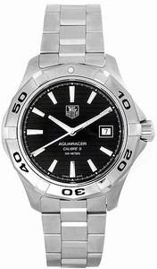 TAG Heuer Aquaracer Automatic Calibre 5 Date 300M Stainless Steel Watch #WAP2010.BA0830 (Men Watch)