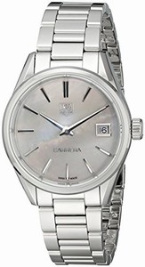 TAG Heuer Quartz Mother of Pearl Dial Date Stainless Steel Watch# WAR1311.BA0773 (Women Watch)