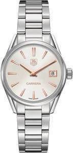 TAG Heuer Carrera Quartz Analog Date Stainless Steel Watch#WAR1312.BA0778 (Women Watch)