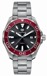 TAG Heuer Aquaracer Quartz Date Stainless Steel Watch# WAY101B.BA0746 (Men Watch)