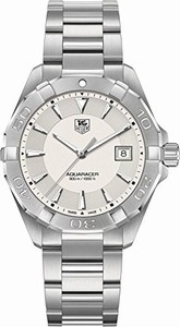 TAG Heuer Aquaracer Quartz Analog Date Stainless Steel Watch# WAY1111.BA0910 (Men Watch)