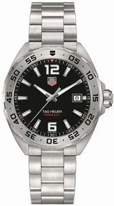 TAG Heuer Formula 1 Quartz Black Dial Date Stainless Steel Watch# WAZ1112.BA0875 (Men Watch)