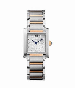 Cartier Quartz Dial color Silver Watch # WE110005 (Men Watch)