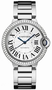 Cartier Calibre 076 Automatic Polished 18k White Gold Silver Opaline With Roman Numerals Dial Polished 18k White Gold Band Watch #WE9006Z3 ( Watch)