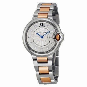 Cartier Automatic Dial color Silver Watch # WE902061 (Men Watch)