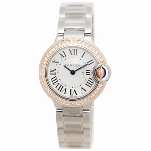 Cartier Quartz Dial Color Silver Watch #WE902079 (Women Watch)
