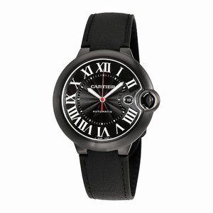 Cartier Swiss automatic Dial color Black Watch # WSBB0015 (Men Watch)