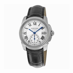 Cartier Automatic Dial color Silver Watch # WSCA0003 (Men Watch)