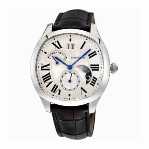 Cartier Automatic Dial Color Silvered FlinquÃ© Watch #WSNM0005 (Men Watch)