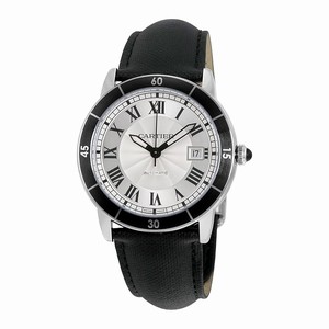 Cartier Automatic Self Wind Dial color Silver Watch # WSRN0002 (Men Watch)