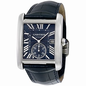 Cartier Automatic Dial color Blue Watch # WSTA0010 (Men Watch)