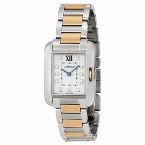 Cartier Quartz Dial Color Silver Watch #WT100024 (Women Watch)
