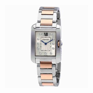 Cartier Quartz Dial Color Silver Watch #WT100032 (Men Watch)