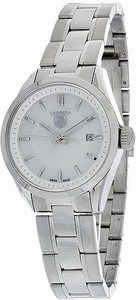 TAG Heuer Carrera Quartz Analog Date Stainless Steel Watch #WV1415.BA0793 (Women Watch)