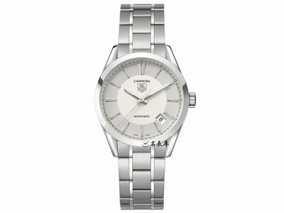 TAG Heuer Automatic Silver Dial Stainless Steel Case And Bracelet Watch #WV2214.BA0790 (Women Watch)