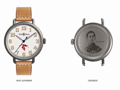 Bell & Ross Mechanical Hand-wind #WW1-GUYNEMER (Men Watch)